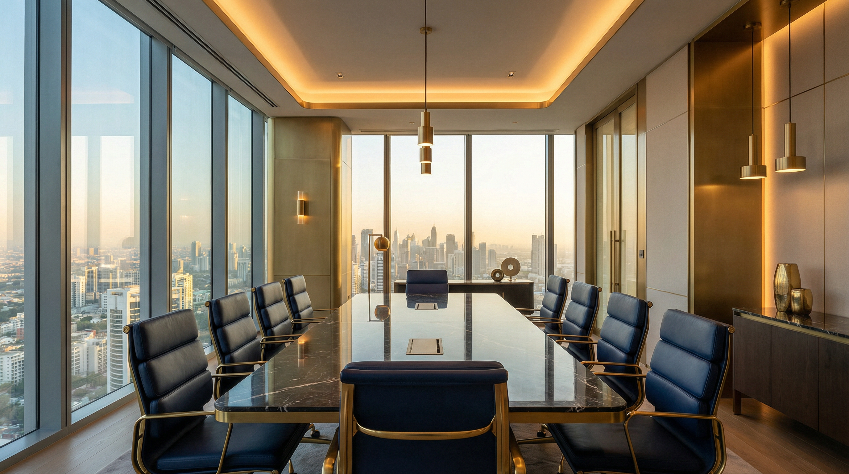 Escritório executivo premium